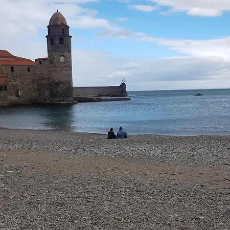 App' Art Centre Plage + Parking Gratuit Collioure Exterior photo